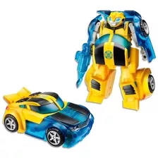 Bumblebee Robô Transformers Rescue Bots Energize Vira Carro