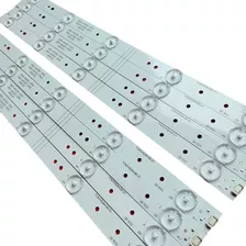 Kit De 8 Tira De 5 Led - Hitachi - Le43smart08 - 40,5cm