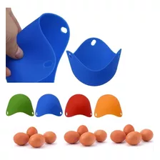 4pcs Cocina Silicona Huevos Escalfador Escalfador Escalfador