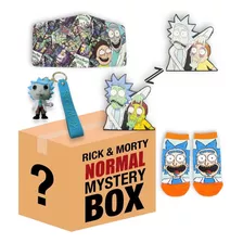 Rick & Morty Mystery Box Billetera Llavero Y Más - Miltienda