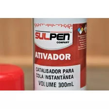 Kit 5 Ativador / Acelerador Cianocrilato Sulpen - 300ml 