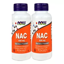 Nac 600mg Americano Puro Promo 2 Frascos Sin Gluten