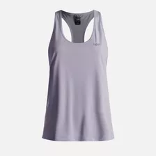 Polera Mujer Workout Q-dry Tank T-shirt Morado Claro Lippi