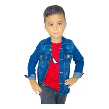 Jaqueta Jeans Masculina Infantil E Juvenil