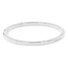 Pulsera Calvin Klein Soft Squares De Acero Plateado 35000454