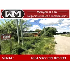 Venta Terreno En Trinidad Flores 572 M2 15mts De Frente