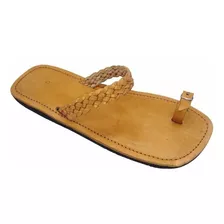 Chinelo Sandalia De Couro Legitimo Dedo Feminino - Oferta!