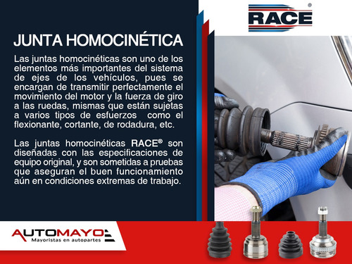 Junta Homocinetica Izq/der C/abs Race S6 Audi 02-04 Foto 4