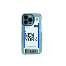 Funda Ticket New York Para iPhone Varios Modelos
