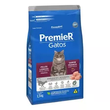 Premier Para Gato Long Hair Sabor Pollo 1,5 Kg