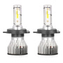 2 Bombillas Led 9006 De 36 W Para Faros Delanteros, Ip68, Re