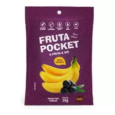 Fruta Pocket Banana E Acai Fruta Liofilizada 20gr