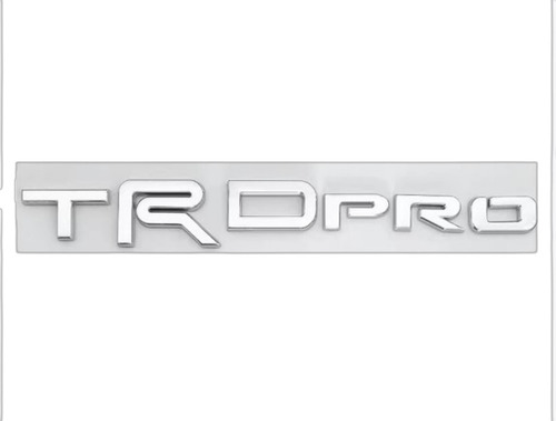 Emblema Trd Pro Toyota Tacoma Trd Pro Excelente Calidad Foto 8