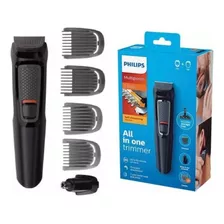  Barbeador E Aparador De Pelos Philips 6 Em 1 Mg3711/15 Biv