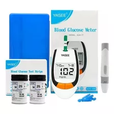 Kit Glucómetro Medidor Glucosa + 50 Tiras + 50 Lancetas /r&r