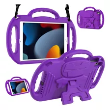 Funda iPad 2021 10.2 Ltrop 9a/8a/7a Gen Ideal P/niños/purple