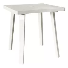 Mesa Plástica Cuadrada 70x70cm Patas Desmontables Quality Ct