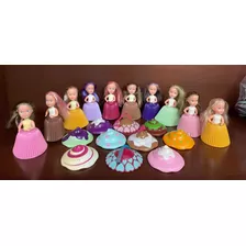 Lote Boneca Cupcake Antiga - 10 Unidades