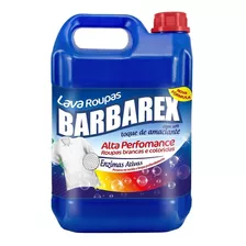 Sabão Líquido Barbarex Lava Roupas Blue Galão 5l