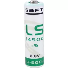 Pila Saft Cilíndrica Aa 3.6v 2.6ah Ls14500 1 Pieza