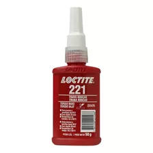 Adesivo Trava Rosca 221 - Baixo Torque - 50g - Loctite