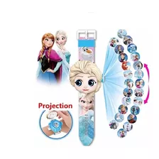 Frozen Reloj Proyector De Imagenes