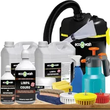 Kit Lava Sofá Profissional + Aspirador + Escovas Rotatórias