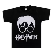 Camiseta Camisa Infantil Harry Potter 100% Algodão