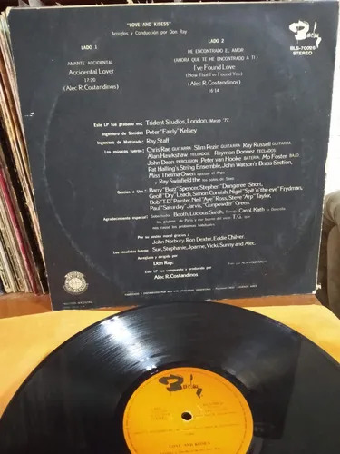 Love And Kisses - Love and Kisses - vinilo 1980
