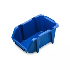 25 Peças Caixa Bin Organizadora Plástica Gaveteiro Nº3 Azul