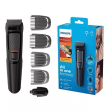 Aparador De Pelos Philips Multigroom Mg3711/15 + Acessórios