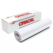 Rollo De Oracal 651 - Vinilo Blanco Mate Para Cortadores De