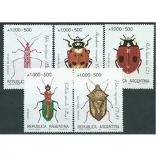 1990 Diferentes Insectos - Argentina (sellos) Mint