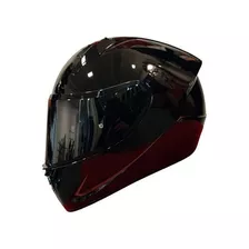 Casco Integral Mt Stinger B/visor Ahumado/negro Brillo