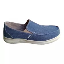 Panchas Hombre Pizzoni Elastico Capellada Lona Suela Febo