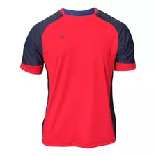 Camisa Topper Futebol Maestro Ii Vermelha E Azul G