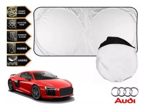 Protector Cubresol Tapasol Con Ventosas Audi R8 2015 A 2017 Foto 2