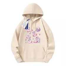 Sudadera De Algodón Estampado Moderno Kirby Juega Graffiti