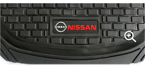 Tapetes 3d Charola Logo Nissan Titan 2015 - 2020 2021 2022 Foto 5