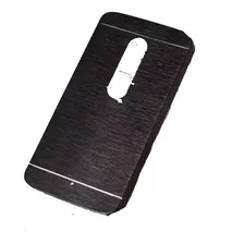 Protector Funda Aluminio Cromado Moto G3 3era Generación