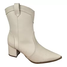 Bota Bege Mariotta Country Feminina 