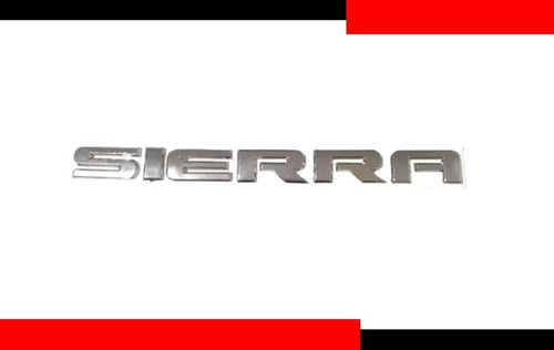 Emblema Sierra Gmc Letras 2014-2018  . Foto 4