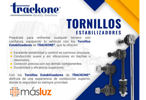 1- Tornillo Estabilizador Delantero Izq Rs6 03 Trackone Foto 6