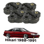 Gomas Soporte Escape Kit 4 Pz Hikari 1989 Nissan Orig