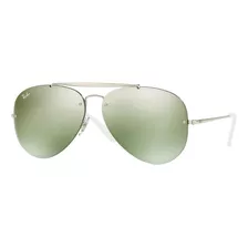 Lentes De Sol Ray Ban Blaze Aviador Rb3584n 905130 Verde