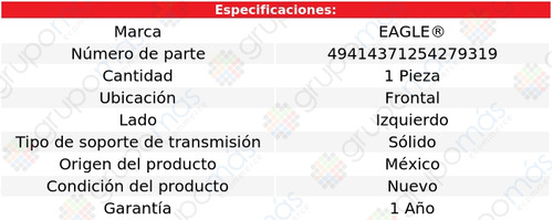 Soporte Trans Del Izq Eagle Oldsmobile Lss V6 3.8l 96 A 99 Foto 4