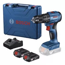 Taladro Percutor Inalambrico Bosch Gsb 185-li 18v 2 Baterías