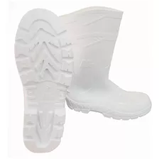 Botas Blancas De Pvc Punta Y Plantilla De Acero Certificada