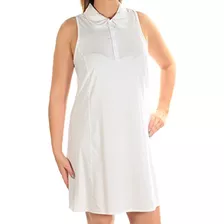 Ideología Polo Vestido De Tenis De Las Mujeres (blanco Brill