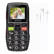 Artfone C1 Telefonos Celulares Para Personas Mayores Con Sos Botón, Radio Fm, Gran Teclado, Gran Volumen